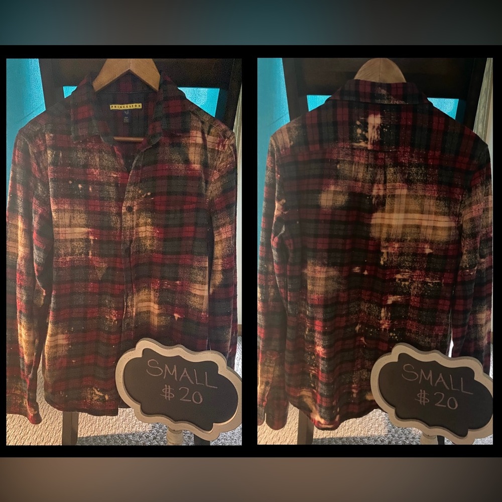 Bleached flannel